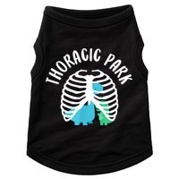 Thoracic Park Funny Dinosaur Nurse Squad Nursing Student Doggie Tank