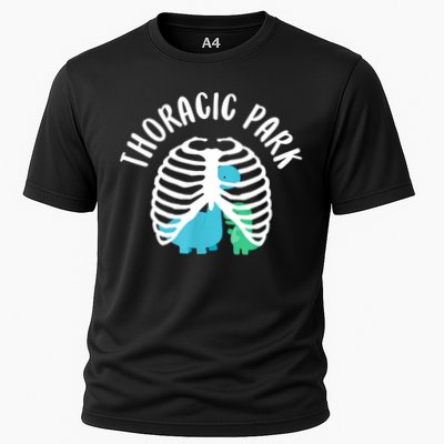 Thoracic Park Funny Dinosaur Nurse Squad Nursing Student Performance Shirt