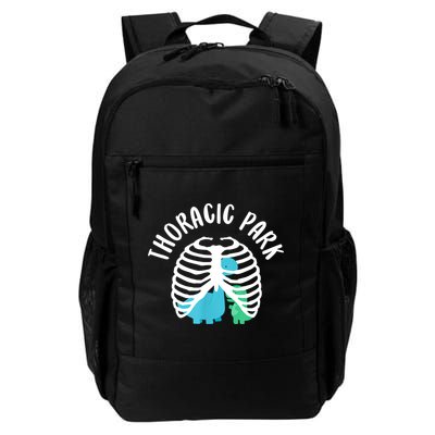 Thoracic Park Funny Dinosaur Nurse Squad Nursing Student Backpack