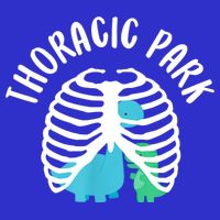 Thoracic Park Funny Dinosaur Nurse Squad Nursing Student 16 in Basic Backpack