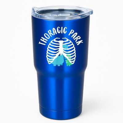 Thoracic Park Funny Dinosaur Nurse Squad Nursing Student Tumbler