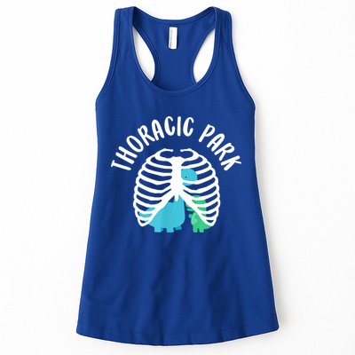 Thoracic Park Funny Dinosaur Nurse Squad Nursing Student Womens Tank Top