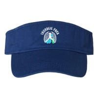 Thoracic Park Funny Dinosaur Nurse Squad Nursing Student Visor