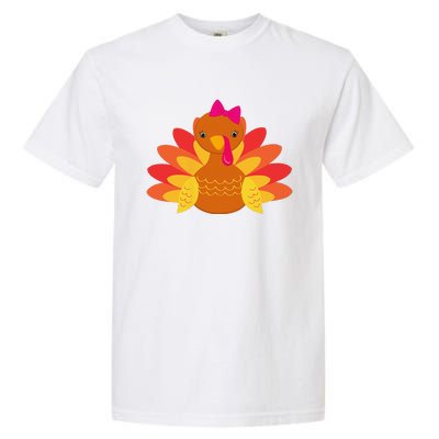 Turkey Pilgrim Funny Thanksgiving Costume Garment-Dyed Heavyweight T-Shirt