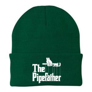 The Pipefather Funny Plumber Handyman Pipe Fitter Knit Cap Winter Beanie