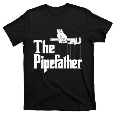 The Pipefather Funny Plumber Handyman Pipe Fitter T-Shirt