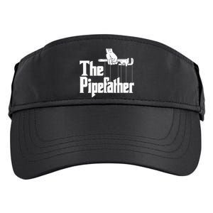 The Pipefather Funny Plumber Handyman Pipe Fitter Adult Drive Performance Visor