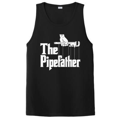 The Pipefather Funny Plumber Handyman Pipe Fitter PosiCharge Competitor Tank