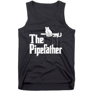 The Pipefather Funny Plumber Handyman Pipe Fitter Tank Top