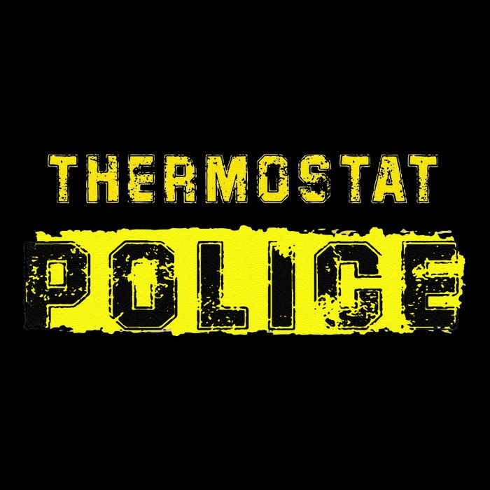 Thermostat Police Funny Fathers Day For Apron