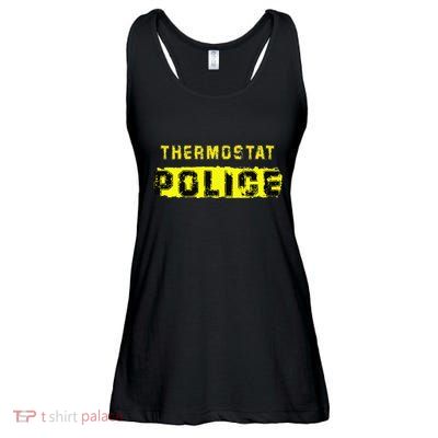 Thermostat Police Funny Fathers Day For Ladies Essential Flowy Tank