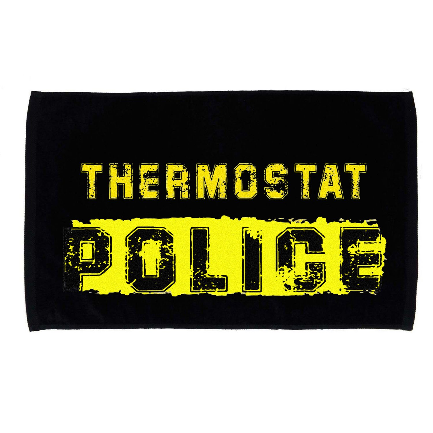 Thermostat Police Funny Fathers Day For Microfiber Hand Towel
