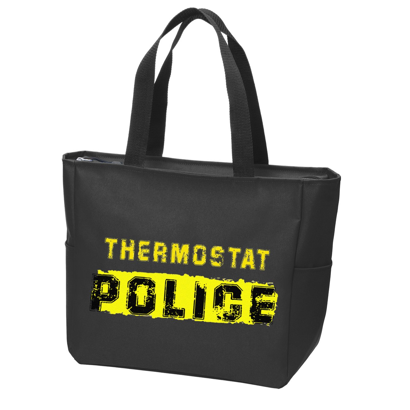 Thermostat Police Funny Fathers Day For Zip Tote Bag