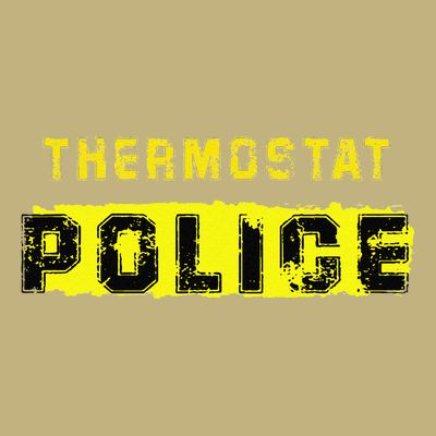 Thermostat Police Funny Fathers Day For T-Shirt