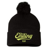 The Program For Autism Elam Ending Pom Pom 12in Knit Beanie