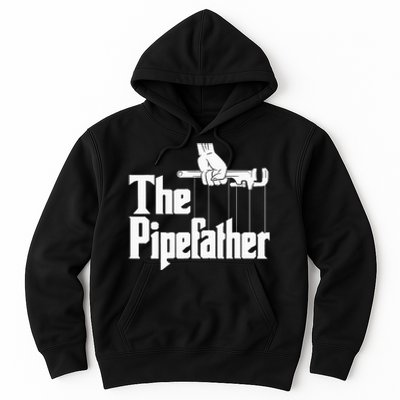 The Pipefather Funny Plumber Plumbing Handyman Pipe Fitter Hoodie