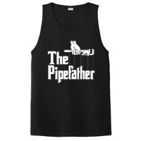 The Pipefather Funny Plumber Plumbing Handyman Pipe Fitter PosiCharge Competitor Tank