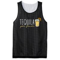 Tequila Por Favor Mexican Tequila Spanish Tequila Please Mesh Reversible Basketball Jersey Tank