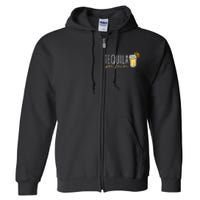 Tequila Por Favor Mexican Tequila Spanish Tequila Please Full Zip Hoodie