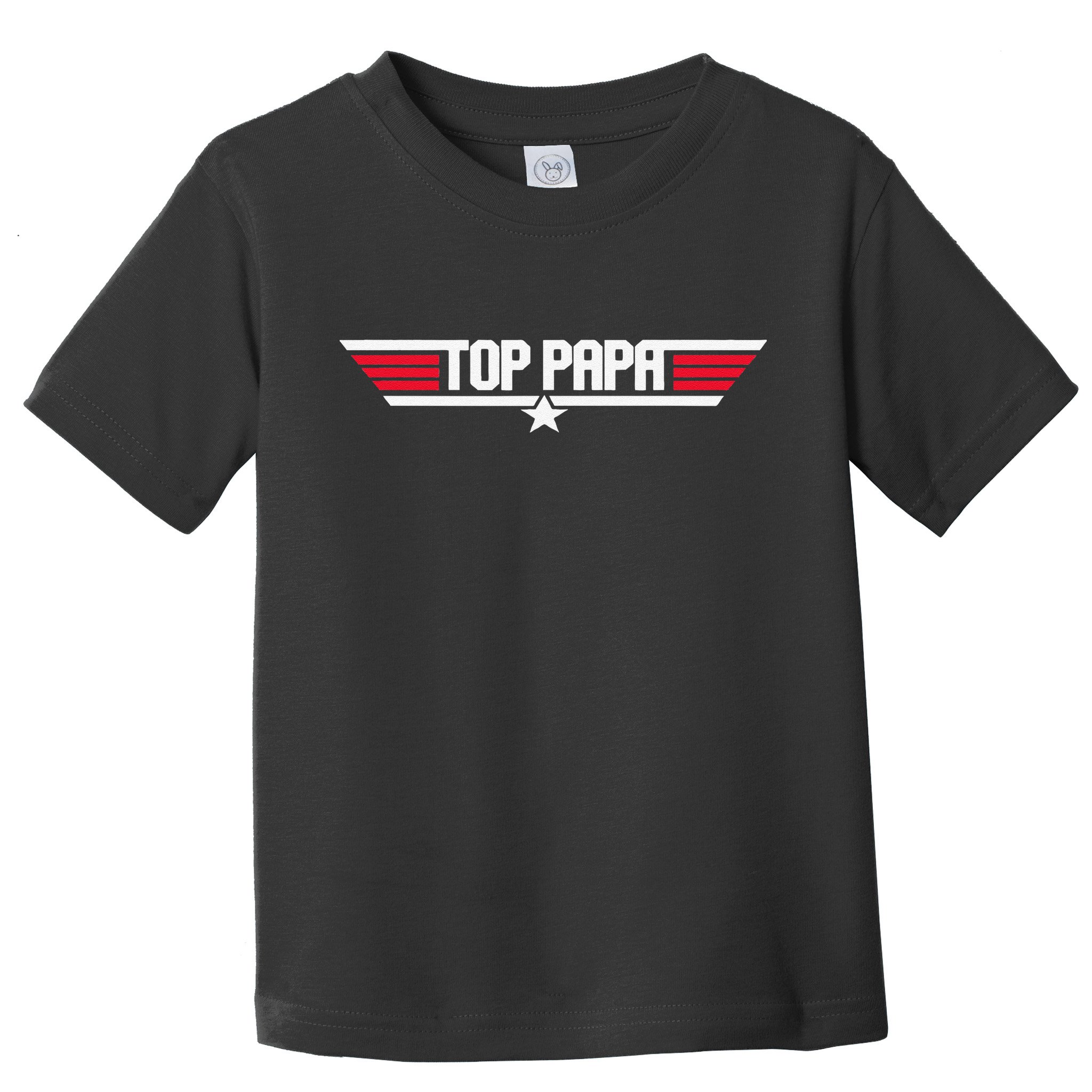 Top Papa Funny Dad Grandpa Fathers Day Gift Toddler T-Shirt