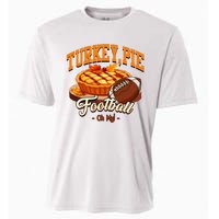 Turkey Pie Football Oh My Cooling Performance Crew T-Shirt