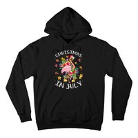 Tropical Pink Flamingo Hawaii Summer Cute Christmas In July Hoodie