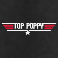 Top Poppy Funny Dad Grandpa Fathers Day Gift 7 Panel Mesh Trucker Snapback Hat