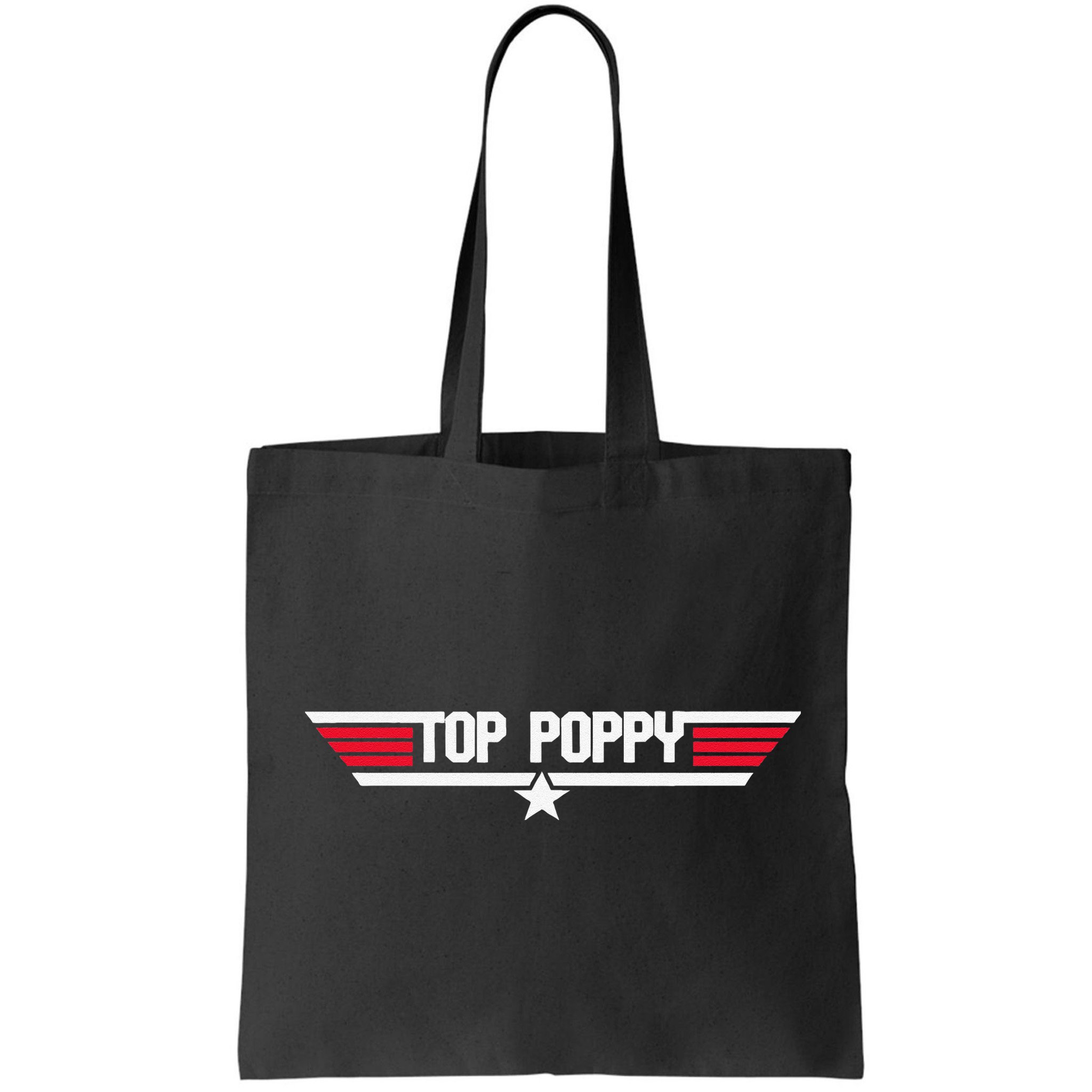 Top Poppy Funny Dad Grandpa Fathers Day Gift Bag