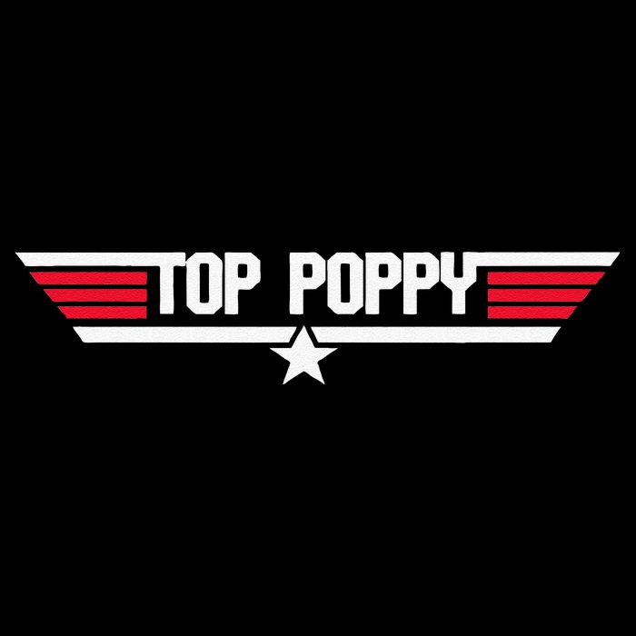 Top Poppy Funny Dad Grandpa Fathers Day Gift Toddler T-Shirt