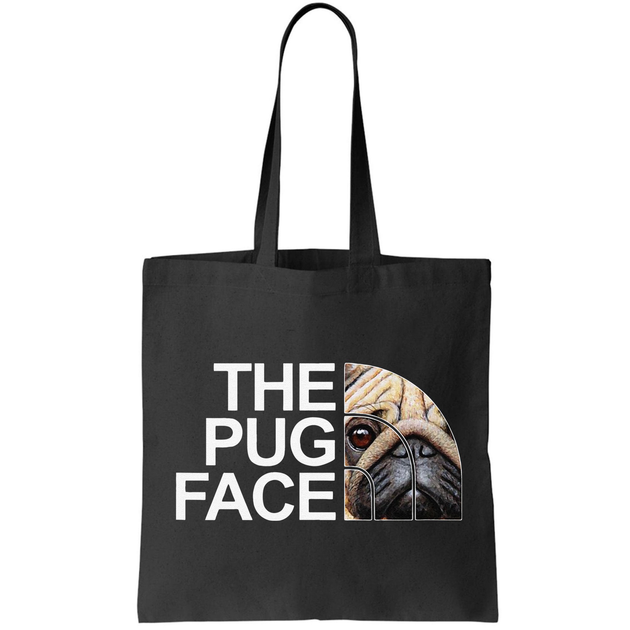 The Pug Face Dog Funny Pug Bag
