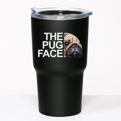 The Pug Face Dog Funny Pug Tumbler