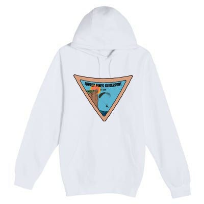 Torrey Pines Gliderport Premium Pullover Hoodie