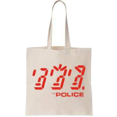 The P.O.L.I.C.E Ghost Icon Rock Music Band Tote Bag