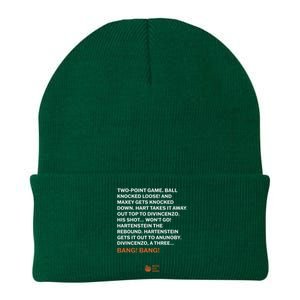 Two Point Game Ball Knocked Loose And Maxey Gets Knocked Down Bang Bang Knit Cap Winter Beanie