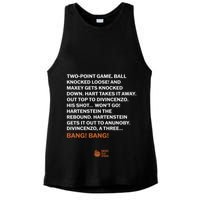 Two Point Game Ball Knocked Loose And Maxey Gets Knocked Down Bang Bang Ladies PosiCharge Tri-Blend Wicking Tank