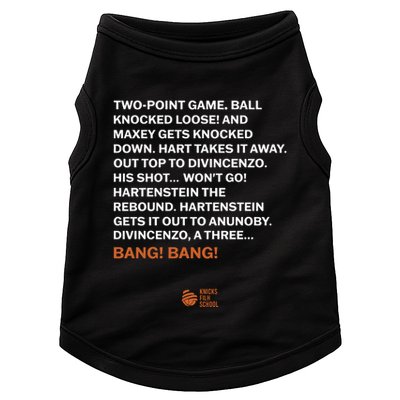 Two Point Game Ball Knocked Loose And Maxey Gets Knocked Down Bang Bang Doggie Tank