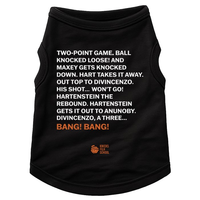 Two Point Game Ball Knocked Loose And Maxey Gets Knocked Down Bang Bang Doggie Tank