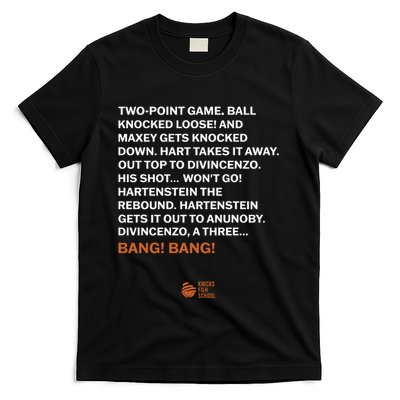 Two Point Game Ball Knocked Loose And Maxey Gets Knocked Down Bang Bang T-Shirt