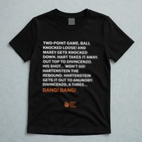 Two Point Game Ball Knocked Loose And Maxey Gets Knocked Down Bang Bang T-Shirt