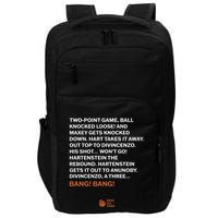 Two Point Game Ball Knocked Loose And Maxey Gets Knocked Down Bang Bang Impact Tech Backpack