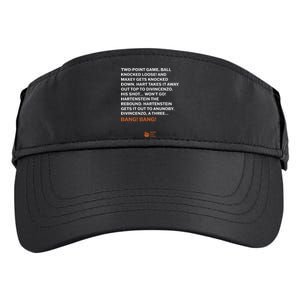 Two Point Game Ball Knocked Loose And Maxey Gets Knocked Down Bang Bang Adult Drive Performance Visor