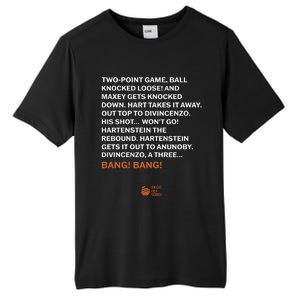 Two Point Game Ball Knocked Loose And Maxey Gets Knocked Down Bang Bang Tall Fusion ChromaSoft Performance T-Shirt