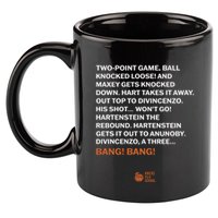 Two Point Game Ball Knocked Loose And Maxey Gets Knocked Down Bang Bang 11oz C Handle Ceramic Mug