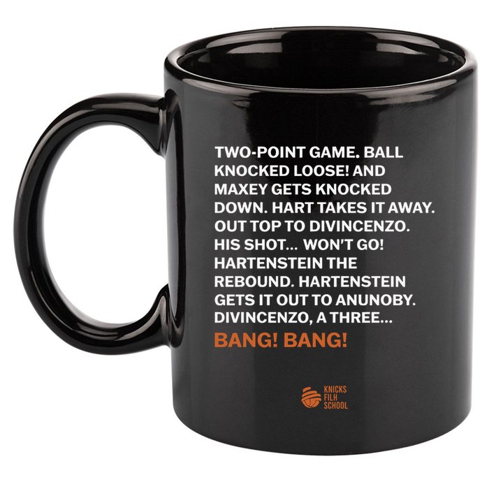 Two Point Game Ball Knocked Loose And Maxey Gets Knocked Down Bang Bang 11oz C Handle Ceramic Mug