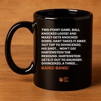 Two Point Game Ball Knocked Loose And Maxey Gets Knocked Down Bang Bang 11oz C Handle Ceramic Mug