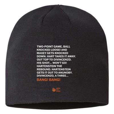 Two Point Game Ball Knocked Loose And Maxey Gets Knocked Down Bang Bang Sustainable Beanie