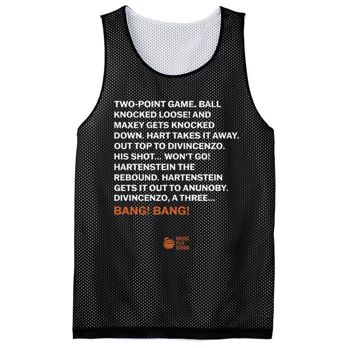 Two Point Game Ball Knocked Loose And Maxey Gets Knocked Down Bang Bang Mesh Reversible Basketball Jersey Tank