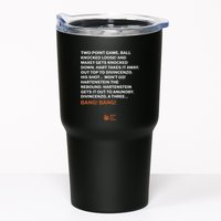 Two Point Game Ball Knocked Loose And Maxey Gets Knocked Down Bang Bang Tumbler