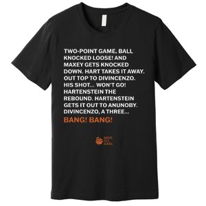 Two Point Game Ball Knocked Loose And Maxey Gets Knocked Down Bang Bang Premium T-Shirt