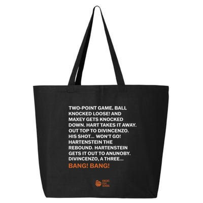 Two Point Game Ball Knocked Loose And Maxey Gets Knocked Down Bang Bang 25L Jumbo Tote